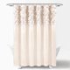 thumbnail image 5 of Lush Decor Cortina para Ducha, Beige, 1, 5 of 7
