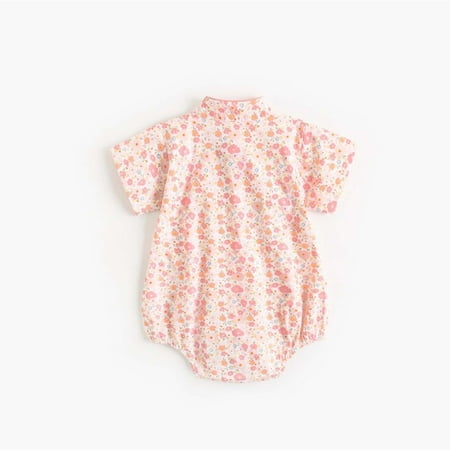 

TOWED22 Toddler Girl Outfits Toddler Baby Girl Basic Plain Crushed Velvet Bell Bottom Overalls Ruffle Romper Jumpsuit Pink