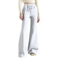 thumbnail image 6 of EDFBUYKRS Female Women Pants Casual Womens Cargo Pants Tall 34 Inseam Women Lined Sweatpants Wide Straight Leg Pants Bottom Sweatpants Joggers Pants Workout High Waisted Yoga Pants with Pockets Xxl, 6 of 6