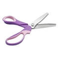 thumbnail image 1 of Craft Scissors Stainless Steel Pinking Shears Scissors For Fabric Heart Shaped Kitchen Items Kitchen Microwave Stand with Can 1970s Kitchenware Stainless Steel Kitchen Set Bar, 1 of 3