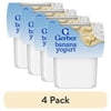 (4 pack) Gerber Yogurt Blends Stage 3 Baby Snacks Banana, 4 oz Tubs (Pack of 2)