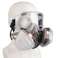 thumbnail image 1 of Cubierta facial de Gas, protector de goma reutilizable, protector de pintura de media cara para polvo, soldadura química, pulido, carpintería, 1 of 12