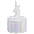 thumbnail image 1 of Earring Organizer Porcelain Jewelry Box Anniversaries Home Desktop 6.9×4.3×4.3in 1Pack, 1 of 1