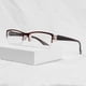 thumbnail image 3 of Gafas de lectura clásicas de media montura para hombres y mujeres, lentes de vista lejana para personas mayores, gafas para presbicia de alta definición + 1,00 ~ + 4,00, 3 of 4