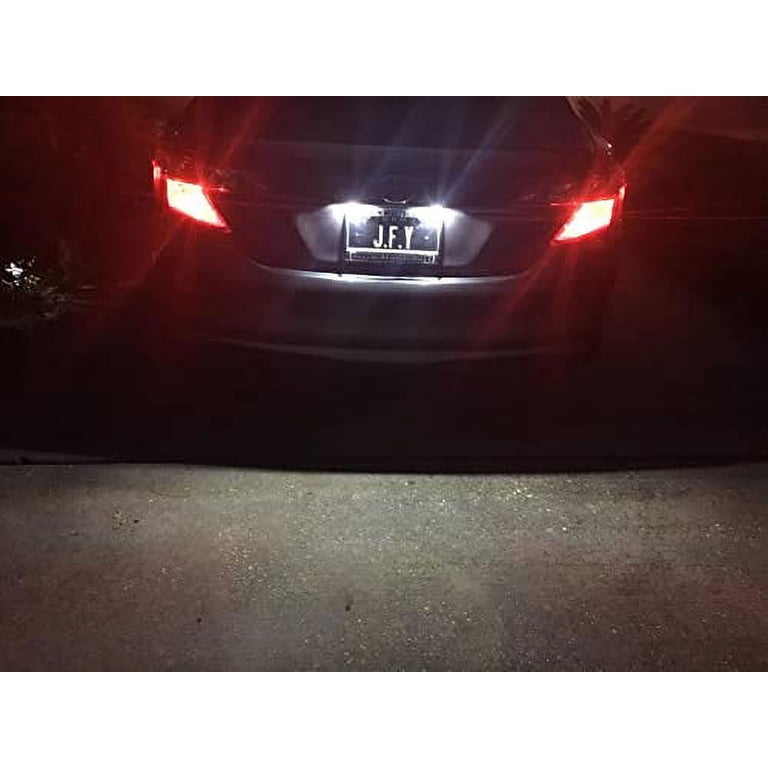 4x T10 194 168 W5W COB 2W LED Glass License Plate & Width Lights