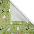 thumbnail image 4 of Ambesonne Cattle Window Valance, Cartoon Cattle Animals, 54" X 18", Multicolor, 4 of 5