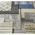 thumbnail image 4 of Hauteloom Nacogdoches Wool Living Room, Bedroom Area Rug - Bohemian, Transitional - Teal, Ivory, White - 2' x 3', 4 of 6