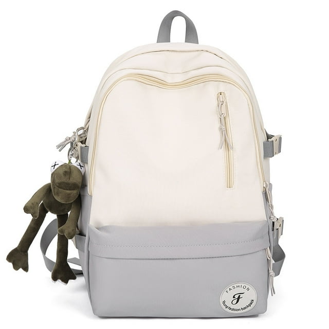 Sac d'École Vintage Mode Fille Lycée Secondaire Sac à Dos Grande Capacité Sac à Dos