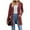 01 Wine, variant on Cardigans for Women Solid Long Sleeve Ribbed Knit Open Front Button Lightweight Fall Cardigan with Pockets Cogild