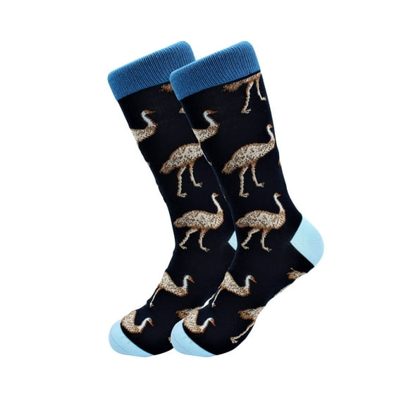 Exotic Animals Socks - Emu - For Men and Women