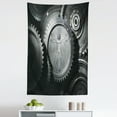 thumbnail image 1 of Grey Tapestry, Wheels of System with Medieval Old Human Body Animation Device Gears of Whole Theme, Fabric Wall Hanging Decor for Bedroom Living Room Dorm, 5 Sizes, Grey, by Ambesonne, 1 of 1