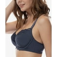 thumbnail image 3 of Dorina Women's Celine Non Padded Lace Underwire Bra - Gray, Size 32DD, 3 of 3