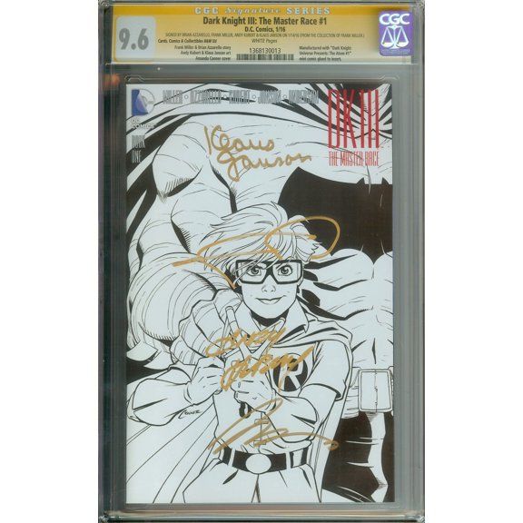 Dark Knight III: The Master Race #1 - CGC 9.6 Comic Book