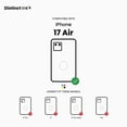 thumbnail image 4 of DistinctInk MagSafe Tough Case for iPhone 17 Air (6.7") - Turning 70 is Like Turning 21 in Celsius - Shockproof Drop Protection MagSafe Compatible Cover, 4 of 11
