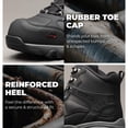 thumbnail image 2 of Bota NORTIV 8 Paladin-Steel Impermeable con Punta de Acero Talla 10.5, 2 of 8