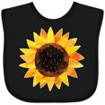 thumbnail image 3 of Inktastic Summer Sunflower Boys or Girls Baby Bib, 3 of 4