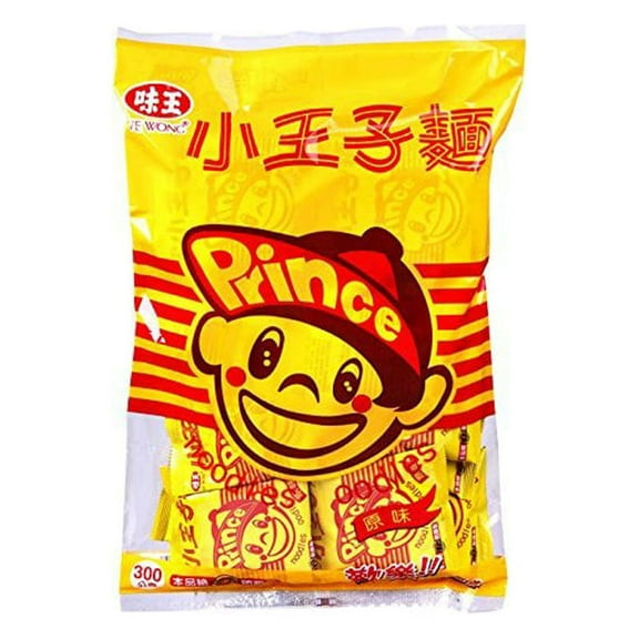 NineChef Bundle - Ve Wong Little Prince Brand Snack Noodles 10.50oz(20 Small Bags)(4 Bag)   1 NineChef ChopStick