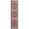 thumbnail image 2 of SAFAVIEH Vintage Persian Lennart Floral Bordered Polyester Runner Rug, Red/Blue, 2'2"x12', 2 of 5