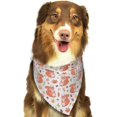 thumbnail image 6 of Naloa Squirrel And Maple Leaf Dog Bandanas 1PC Washable Triangle Dog Scarfs Premium Durable Fabric, for Small Medium Large Dogs and Cats, 6 of 6
