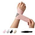 thumbnail image 2 of Tong Serevi Sleeves Adjustable Wrist Wraps Elastic Compression Support With Thumb Loop Flexible, 2 of 6