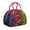 Rose-red-1, variant on Zebra Lunch Bag for Women – Colorful Rainbow Zebra Print Tote with Cute Cartoon Stripes, Modern Fashion Aesthetic, Leakproof & Insulated Lunch Box for Work or School