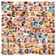 thumbnail image 1 of Pegatinas Sunset Beach de vinilo impermeables con grafiti, 100 unidades, 1 of 4