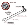 thumbnail image 2 of Performance Tool W30350 Professional Chrome Vanadium Metric 10mm Ratcheting Wrench, 2 of 2