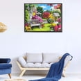 thumbnail image 3 of Wdftyju Kit de pintura de diamante 5D Flores de bricolaje Mosaico de diamante redondo completo Wdftyju 6dy5zz9ww7uy7dc6D03, 3 of 9