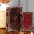 thumbnail image 7 of A&B Home Antique Book Boxes - Set of 6-Color:Brown,Style:Classic Vintage, 7 of 7