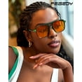 thumbnail image 2 of Gafas de luz azul FEISEDY Amber G2835 para juegos de computadora, 2 of 9