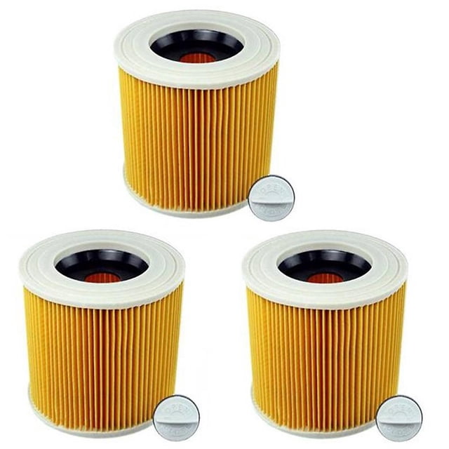 Reemplazo de robots de barrido Filtro De Cartucho De 3 Piezas Para Aspiradora Karcher Wd3 Premium