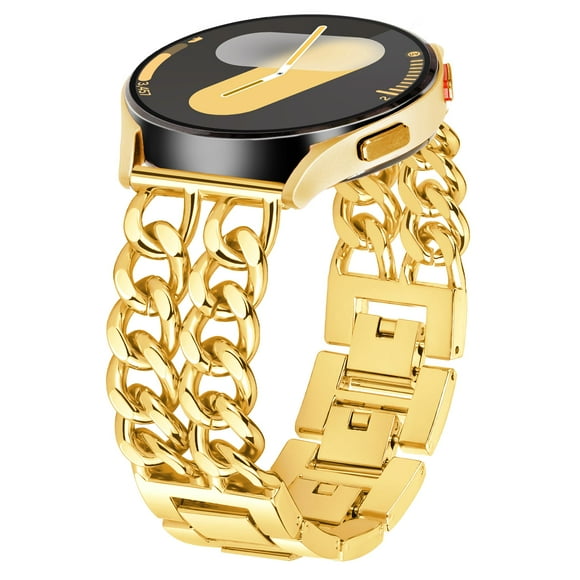 Correa de reloj G-ficu Cowboy Chain, metal, 20 mm, dorada