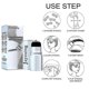 thumbnail image 5 of Jaysuing Eyebrow Printing Set Eyebrow Powder Hairline Portable Eyebrow Repa | style 2, 5 of 5