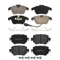 thumbnail image 5 of Detroit Axle - Brake Pads for 16-18 Audi Q3 Quattro, 15-20 VW Passat, Front and Rear Ceramic Brake Pads 2016 2017 2018, 5 of 7