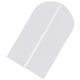 thumbnail image 3 of Dust Cover For Clothes PEVA Transparent Design Garment Bags Dustproof White Size L 60*100CM For Travel 1Pcs, 3 of 5