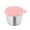 Pink, variant on 1 Pcs Stainless Steel Sauce Dishes, Round Seasoning Bowls, Mini Appetizer Plates, Sushi Dipping Bowl Mixing Saucers (3.15 x 1.18 Inch)