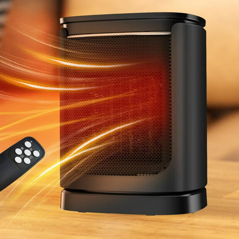 JINGXI Little Foot Heater Cordless Heater Battery Powe Space Heaters for Indoor Use Large Room Blower Fan Solar Kettle Baseboard Heaters Place Electrical Heater Doorway Fan Air Circulation Little