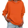 thumbnail image 3 of Dyfzdhu Hoodies Oversized Sweatshirts Fleece Long Sleeve Shirts Pullover Fall Clothes With Pocket Hoodies For Women, 3 of 7