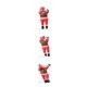thumbnail image 1 of Juguete de decoración de escalera de cuerda de escalada de Papá Noel, 3 piezas Colgante de Navidad Muñeca Árbol colgante Hogar Interior / Pared exterior Decoración de fiesta familiar kaili Sencillez, 1 of 5