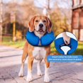 thumbnail image 3 of Collar de cono inflable de recuperación para perros y gatos después de una cirugía. Collar de cono de recuperación suave y protector que evita que las mascotas toquen las heridas de los puntos., 3 of 5