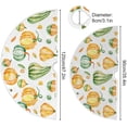 thumbnail image 3 of GZHJMY Thanksgiving Christmas Tree Skirt Thanksgiving Tree Skirt for Holiday Party Home Christmas Day Ornaments 48", 3 of 6