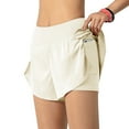thumbnail image 1 of Shorts Mujer Pantalones cortos para correr para mujer 2 en 1 con bolsillo Cintura ancha Cobertura Ca Tomshoo Shorts Mujer, 1 of 7