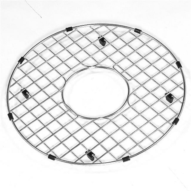 Houzer BG-1800 13.75 Po. Grille de Fond d'Évier Wirecraft - Acier Inoxydable