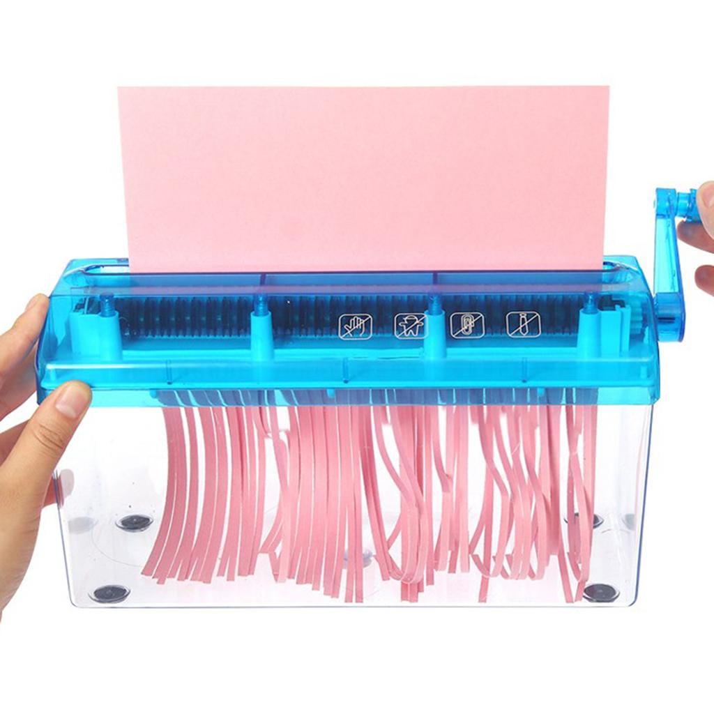 GUOOL little hand Shredder Paper Quilling Tools Handmade Paper Cutting Machine Tool for office and home School Desktop Shredders for A6 Sizes