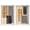 White Frame, variant on Abstract Wall Art Set: Simple Shapes Shadowbox Print Abstract Wall Art Set by Art Remedy, Black Frame, 16 x 24