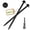 Black-#14 x 4"-100, variant on [pack Of 50] #14 X 6 Wood Structural Screws Green Coated Heavy Duty Hex Head Timber/log/landscaping Rust Resistant Socket Included