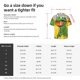 thumbnail image 5 of Fotbe T-Rex Playing Football Camisa Estampada de Manga Corta para Hombre, Casual de Verano, Estilo Playero, Sin Arrugas-Medium, 5 of 5