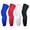 Black, variant on Padded Knee and Calf Compression Sleeve with EVA for Football Basketball Volleyball Softball High-Flexibility Leg Guard Anti-Slip Design for Sports Impact Injury Prevention Breathable Spandex