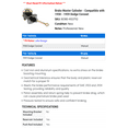 thumbnail image 2 of Brake Master Cylinder - Compatible with 1958 - 1959 Dodge Coronet - AC Delco, 2 of 2