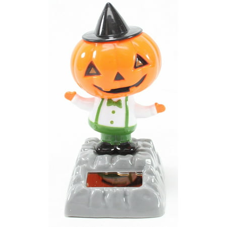 A Dancing Pumpkin with Hat Solar Toy Halloween Nightmare Party Home Decor Gift US Seller By We pay your sales tax